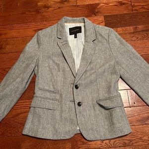 Banana republic blazer. Size 6P. Gray.
